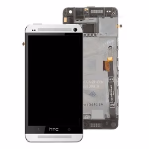 LCD screen HTC One Mini with touch screen and frame White original (used Grade C)