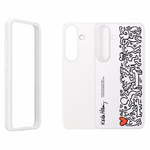 Samsung Flipsuit Case dėklas Samsung Galaxy S25, baltas