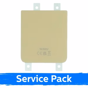 Galinis dangtelis, suderinamas su Samsung F721 Z Flip4 / Geltonas / (Service Pack)