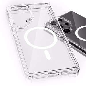 3mk Apsauginis MagCase skirtas Samsung Galaxy S24 Ultra - skaidrus
