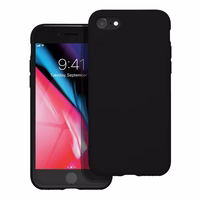 Silikoninis dėklas telefonui IPHONE 8 - juodas