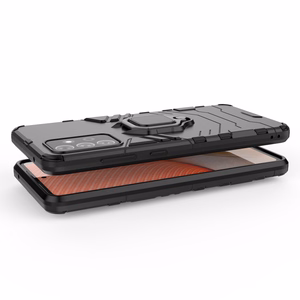 Ring Armor dėklas telefonui su stovu Samsung Galaxy A72 4G mėlynas