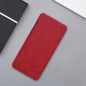 Nillkin Qin dėklas (m) telefonui Iphone 12 Mini raudonas