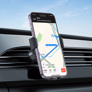 Automobilinis telefono laikiklis Borofone BH92 (air vent) juodas
