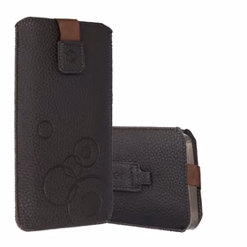 WONDER Deko dėklas (XL dydžio), skirtas Iphone 15/15 Pro/Iphone 16/16 Pro/Samsung S24/S24 Plus/S25/S25 Plus/A53/A55 5G chocolate