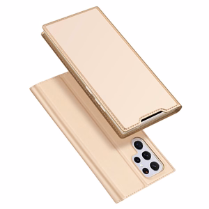 Dux Ducis Skin Pro dėklas Samsung Galaxy S22 Ultra auksinis