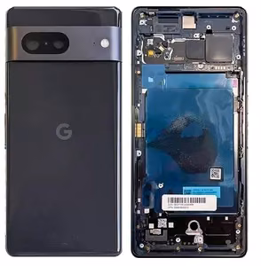 Galinis dangtelis Google Pixel 7 juodas originalus (naudotas Grade B)