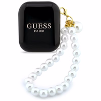 Guess Pearl Strap TWS ausinės juodas