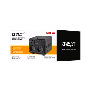 KEMOT voltage converter, 400 W/500 VA