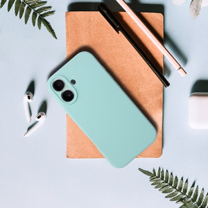 Silicone Lite dėklas telefonui iPhone 17 mentolinis