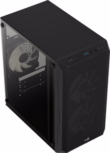 Aerocool CS107V2 kompiuterio korpusas „Mini Tower“ Juoda