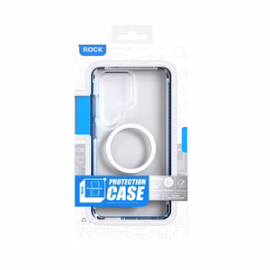 Rock Crystal Clear Magnetic Series Dėklas for Samsung Galaxy S26 skaidrus