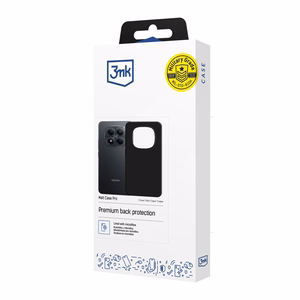 3mk Matt Case Pro dėklas, skirtas Xiaomi Redmi Note 15 Pro 4G, matinis juodas