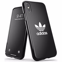Adidas OR Snap dėklas Trefoil iPhone X / XS - juodas