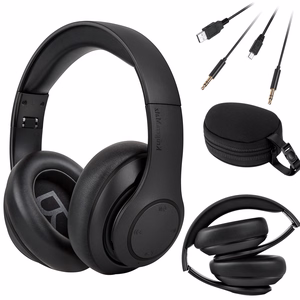 Kruger&Matz Street 3 Wireless belaidės ausis gaubiančios ausinės, juodos