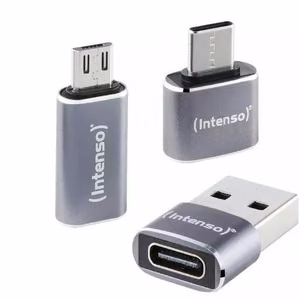 Intenso adapter (7600913) – USB-C / USB-A → USB-C / Micro-USB