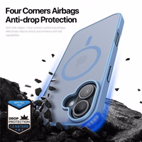 Dėklas Dux Ducis Yind Apple iPhone 17 mėlynas