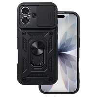 Stumdomas kameros šarvas dėklas telefonui Iphone 17 juodas