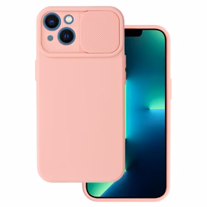 Camshield Soft Dėklas telefonui Iphone 13 lašišinis