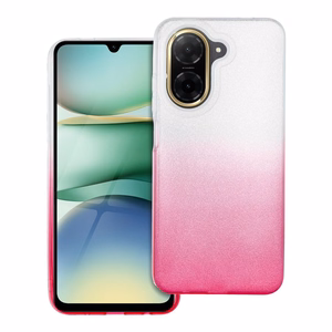 Žvilgantis dėklas telefonui XIAOMI Redmi A5 (171,7 x 77,8 x 8,26) skaidrus rožinis