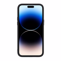 Tel Protect magnetinis skaidrus dėklas telefonui Iphone 13 Pro Max juodas