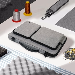 15-16 "Tech-Protect Defender Bag" krepšys nešiojamajam kompiuteriui - pilkas