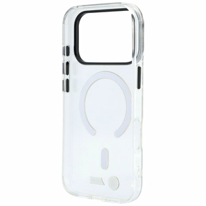 BMW M IML Glossy Metal Logo & Trims MagSafe dėklas, skirtas iPhone 17 Pro / 18 Pro – skaidrus