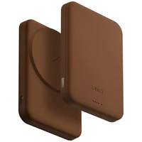 Uniq Lyden Lexa Magnetic 5000mAh PD USB-C MagSafe Power Bank - Brown