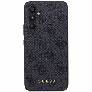 GUESS case for SAMSUNG A35 GUOHCSA35G4GFGR (PU 4G Classic Metal Logo) black