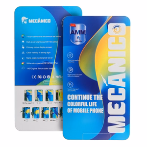 Mecanico Soft OLED ekranas Incell iPhone 14 Pro su rėmu (Support IC Transplant) - juodas