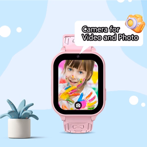 Blavec Смарт-часы K-02 Kids Voice Call / GPS / 4G / SOS (SWK02-P) розовые