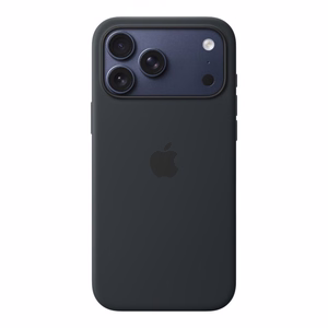Apple silikoninis dėklas su MagSafe, skirtas iPhone 17 Pro Max, juodas (MGFR4ZM/A)