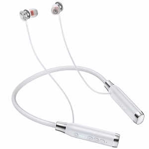 HOCO belaidės ausinės bluetooth kaklo pakaba ES62 pilkos