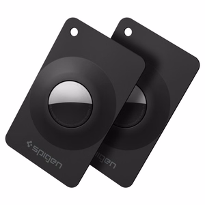 „Spigen AirFit 2“ dėklai, skirti „Apple AirTag 1/2“, 2 vnt. – juodi