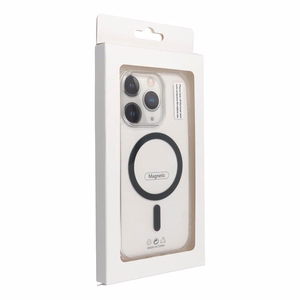 Drop Glue Colorful Ring Mag Cover dėklas, skirtas Samsung A57, suderinamas su MagSafe, juodas