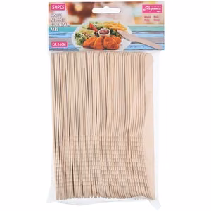 Cuisine Elegance mediniai peiliai, 16,5 cm, 50 vnt.