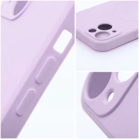 SILICONE MAG DĖKLAS (didelė skylė) suderinamas su MagSafe IPHONE 17 Pro rožinė