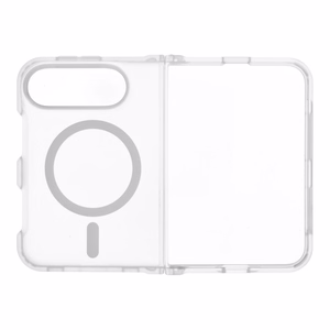 Skaidrus matinis Forcell F-Protect 4sD-i Smoke Hybrid Premium dėklas iPhone Duo, suderinamas su MagSafe