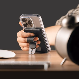 Ringke Wallet Slide Grip MagSafe dėklas - juodas