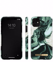 IDEAL OF SWEDEN IDFCAW21-I1961-320 IPHONE 11 GOLDEN OLIVE MARBLE dėklas