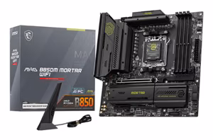 MSI MAG B850M Mortar WiFi motherboard AMD B850 Socket AM5 micro ATX