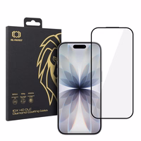 Grūdintas stiklas Tel Protect 10X HD DLC Diamond Coating skirtas Iphone 16 Pro/17