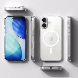 Ringke Fusion Magnetinis dėklas telefonui iPhone 17 - skaidrus