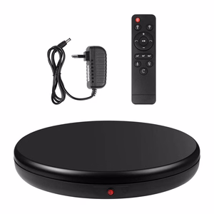 Besisukantis eksponavimo stendas Puluz 45 cm (juodas)