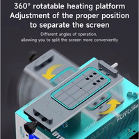 AI Intelektualiojo balso LCD ekrano pašildymo separatoriaus įrenginys "UYUE" 988S-2