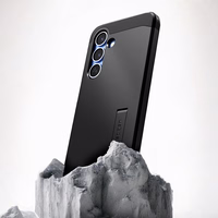 Spigen Tough Armor Magnetinis dėklas telefonui Samsung Galaxy S25 - juodas