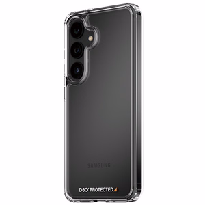 PanzerGlass HardCase su D3O® Bio ir karinio lygio sertifikatu Samsung Galaxy S24 - skaidrus