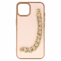 Madingas dėklas telefonui Iphone 14 dizainas 4 šviesiai rožinė