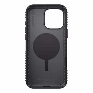 Speck Presidio2 Grip ClickLock & MagSafe dėklas, skirtas iPhone 16 Pro Max, juodas / skalūno pilkas / baltas