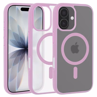 Liavec minkštas dėklas skirtas Iphone 17 violetinis